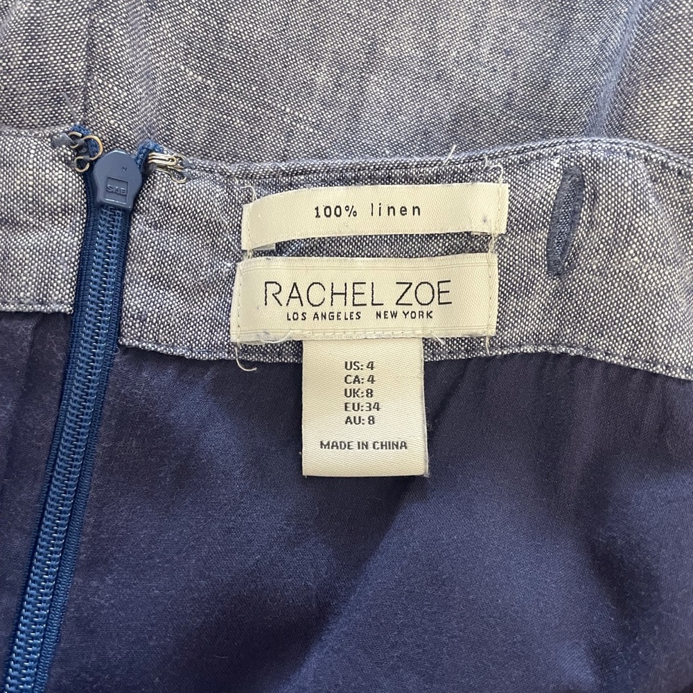 Linen Chambray Jumpsuit - Picture 6 of 10